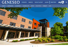 Tablet Screenshot of geneseo.edu